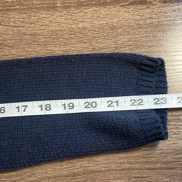 Women’s Medium RD Style Navy Blue V Neck Sweater - Picture 7 of 11